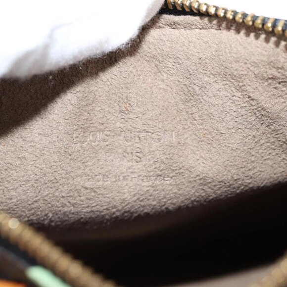 LOUIS VUITTON Monogram Multicolor Mini Speedy Bag Black M92644 LV Auth 117106AM - Picture 12 of 16